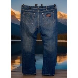 Wrangler Jeans Men 38x32 Retro Slim Boot Rodeo Ranch‎ Rockabilly